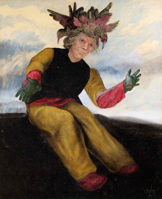 Fantasiado com Pássaros    