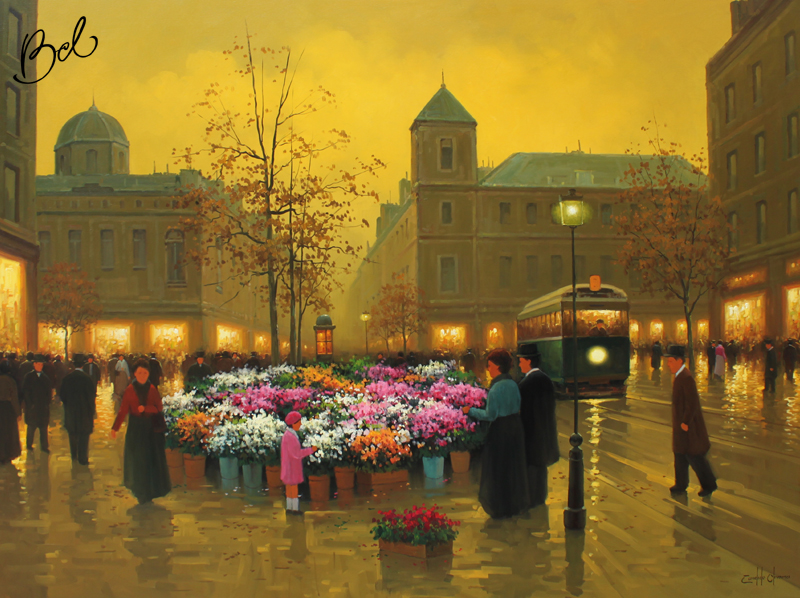 Banca de Flores em Paris   