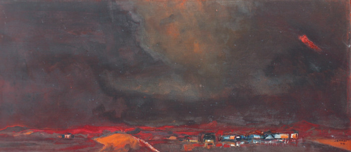 Alagados em Fundo Vermelho        