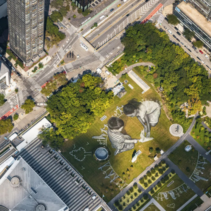 Obra de arte suíça gigantesca