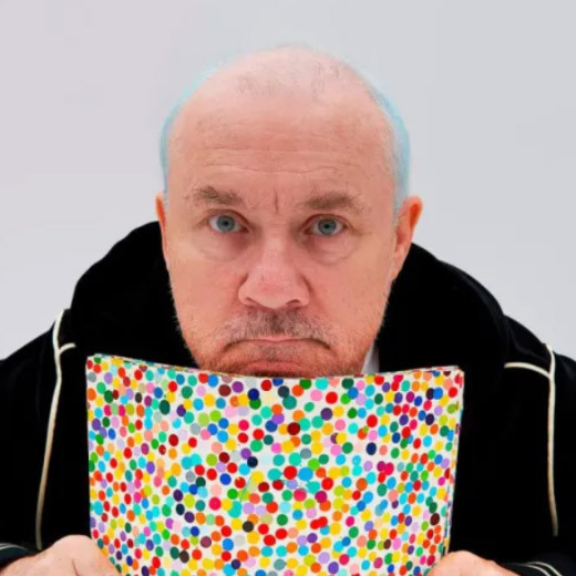 Artista Damien Hirst queimará obras de arte.