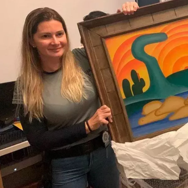 Golpe em idosa: quais obras foram roubadas.