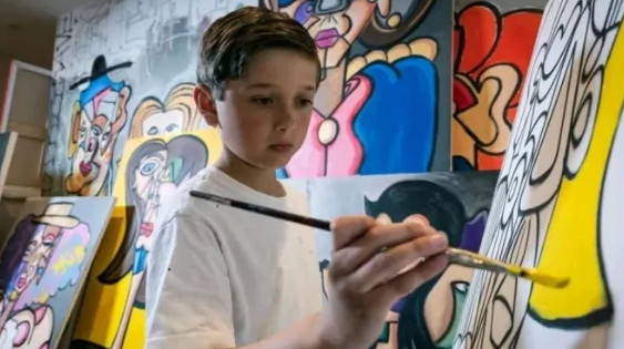 O 'Jovem Picasso' com quadros de até R$777 mil