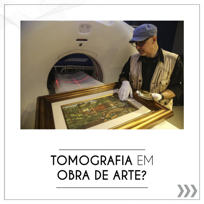 Tomografia em obra de arte?