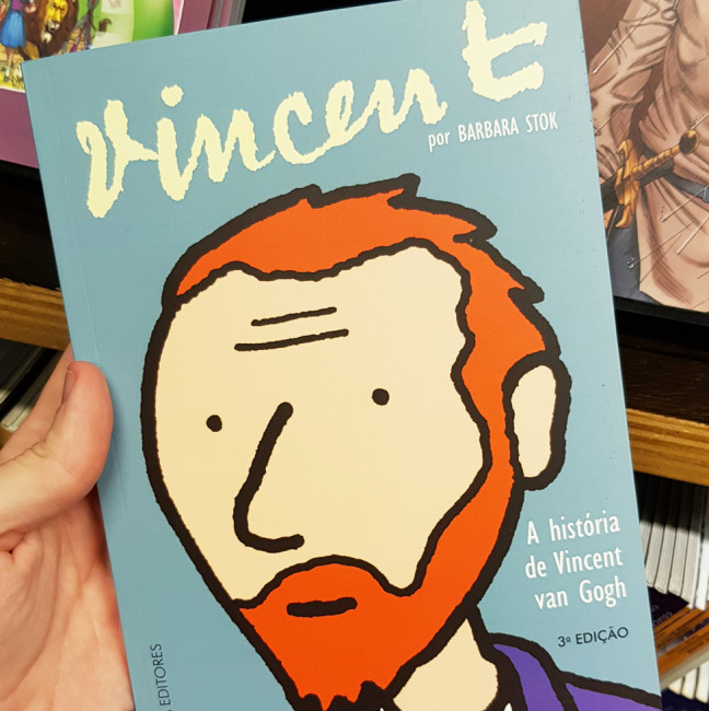 Conheça o quadrinho de Vincent Van Gogh.