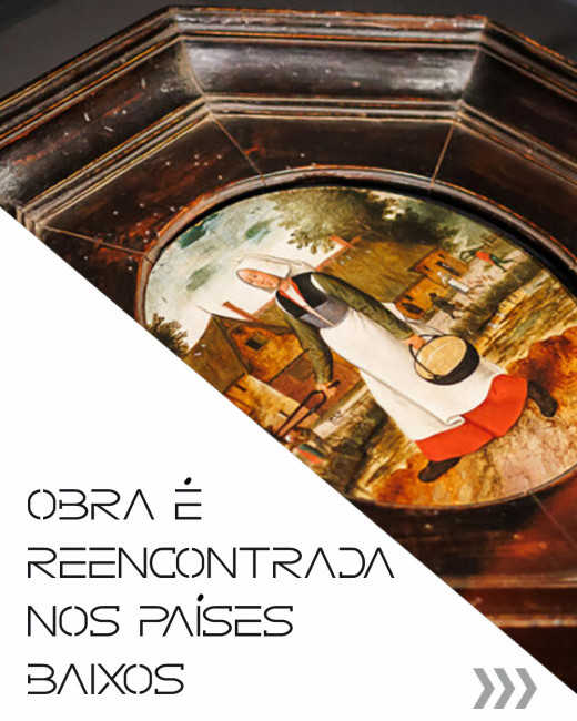 Obra é reencontrada nos Países Baixos.