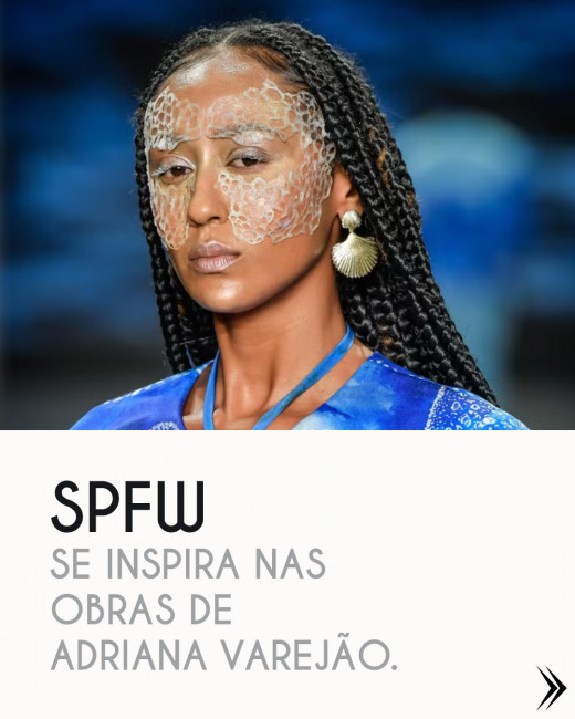 SPFW leva para a passarela estampas inspiradas nas obras de Adriana Varejão