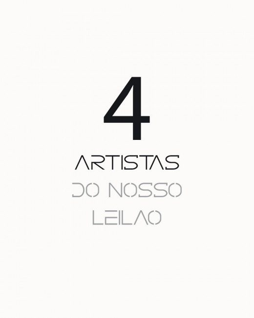 Conheça 4 grandes artistas que estarão presente em nosso Leilão
