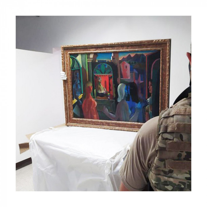 Obras apreendidas na operação Vernissage são entregues ao Museu Oscar Niemeyer